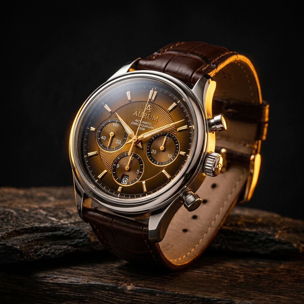 Luxury timepiece showcase